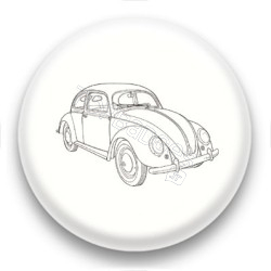 Badge Voiture Coccinelle