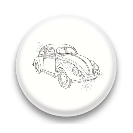 Badge Voiture Coccinelle