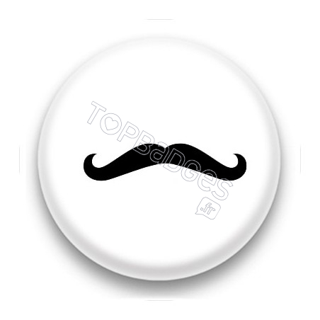 Badge Longue Moustache