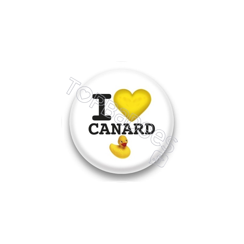 Badge I Love Canard