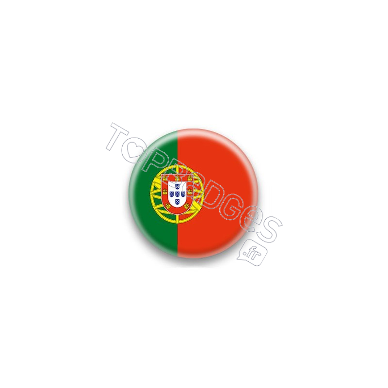 Badge drapeau Portugal