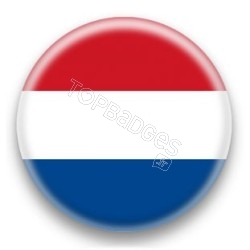 Badge drapeau Pays Bas