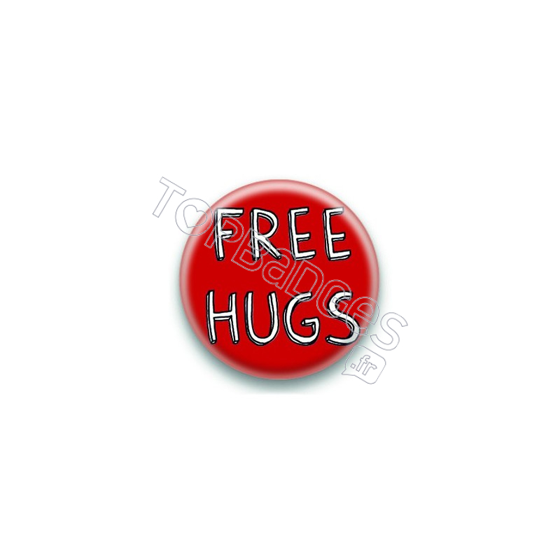 Badge Free Hugs