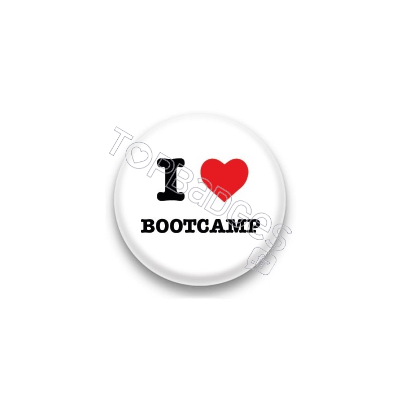 Badge I Love Bootcamp