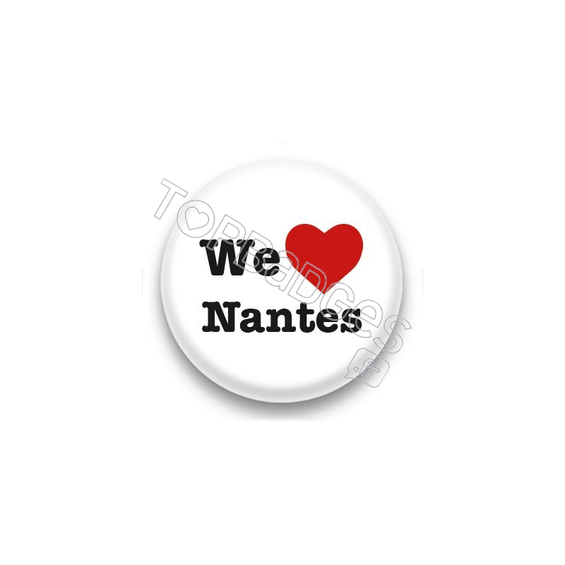 Badge We Love Nantes