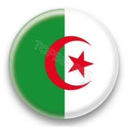 Badge drapeau Algérie