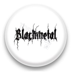 Badge Black metal