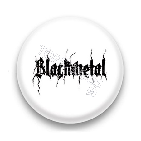Badge Black metal