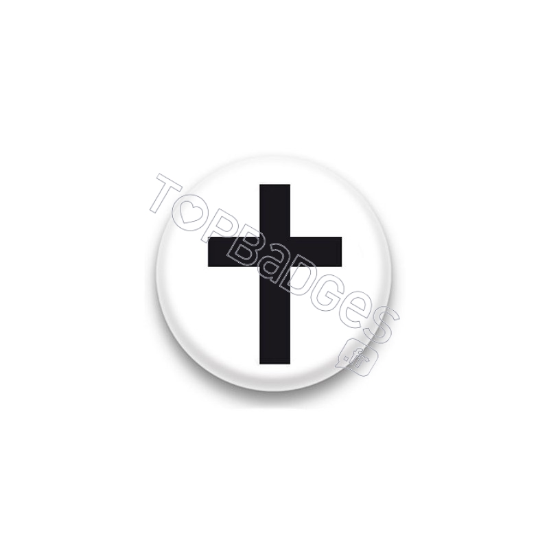 Badge Croix noire