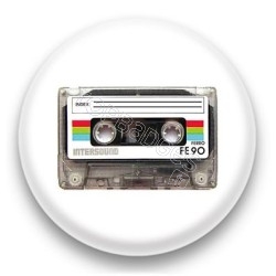 Badge Cassette Audio 