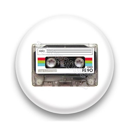 Badge Cassette Audio 