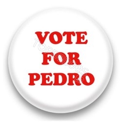 Badge Vote for Pedro