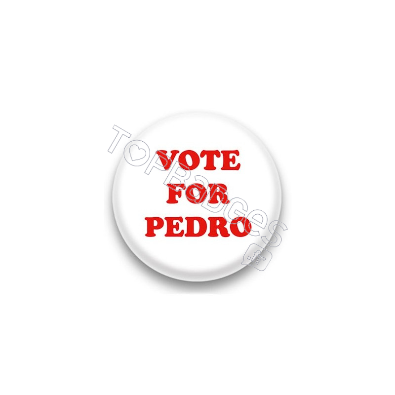 Badge Vote for Pedro