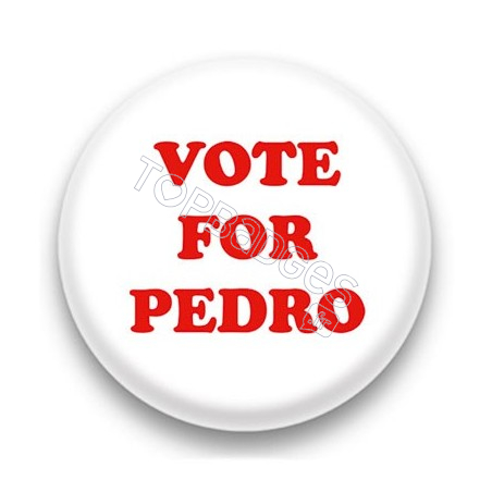 Badge Vote for Pedro