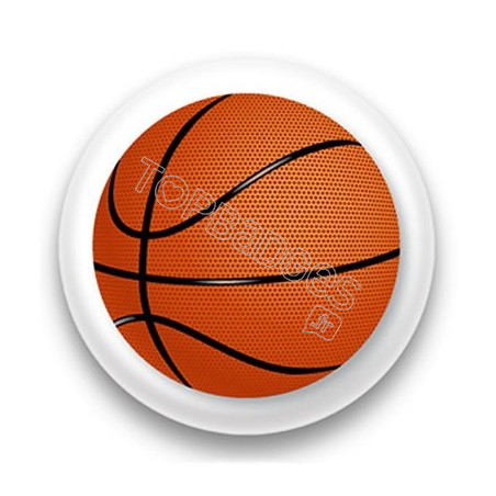 Badge ballon de basket