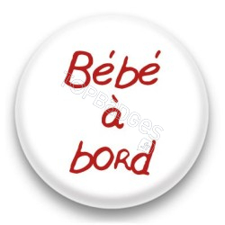 Badge bébé à bord