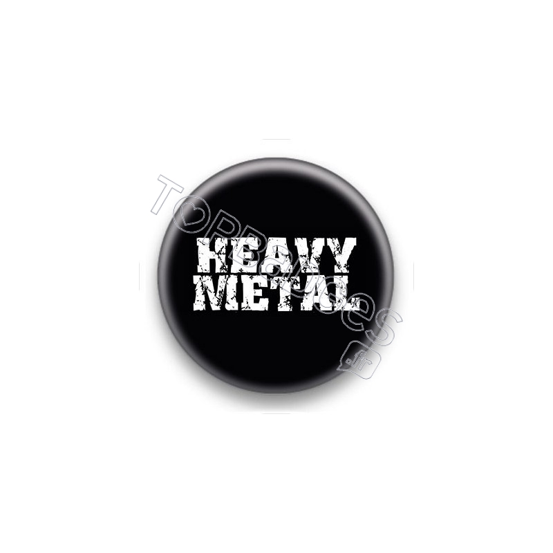 Badge heavy metal