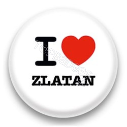 Badge I Love Zlatan