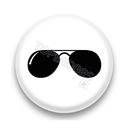 Badge Lunette de soleil noire