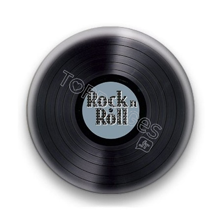 Badge Vinyle Rock n Roll