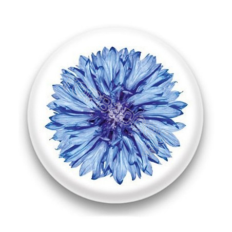 Badge Fleur bleue