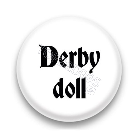 Badge Derby doll