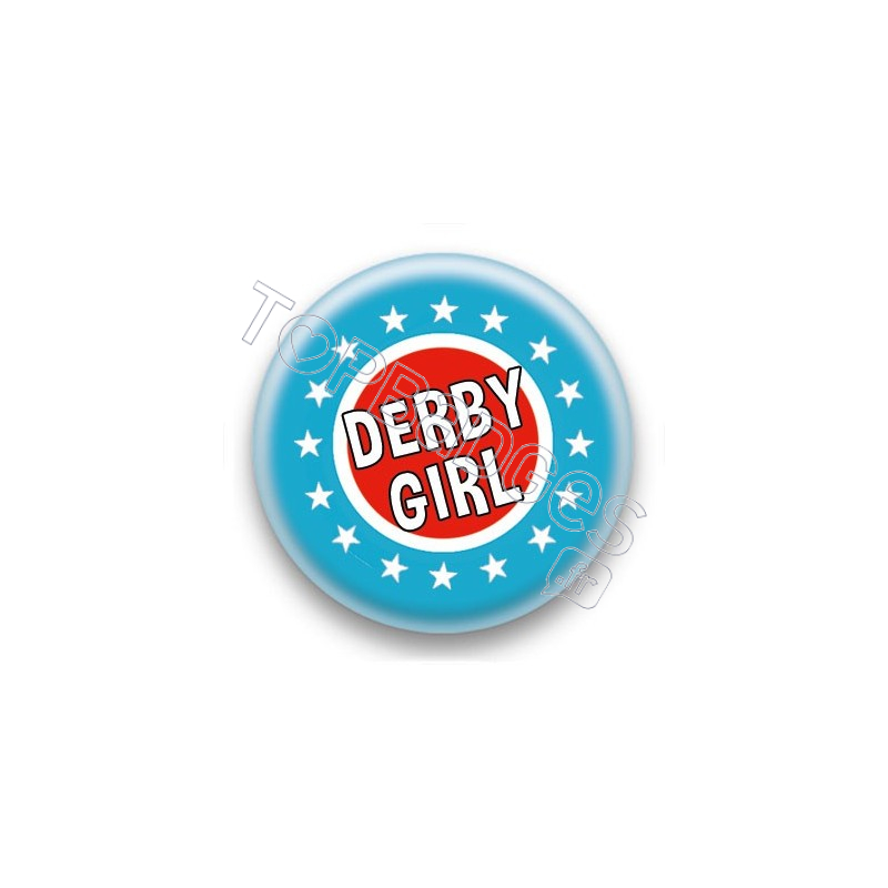 Badge Derby girl