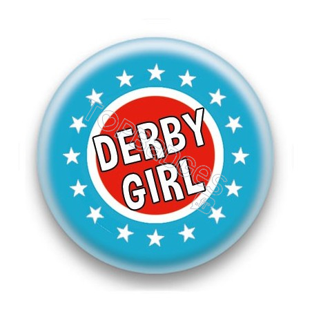 Badge Derby girl