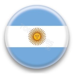 Badge Drapeau Argentine