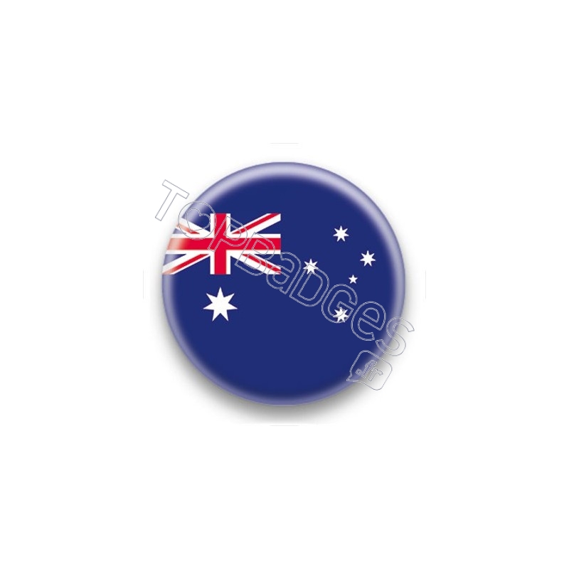 Badge Drapeau Australie
