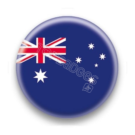 Badge Drapeau Australie