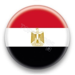 Badge Drapeau Egypte