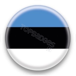 Badge Drapeau Estonie