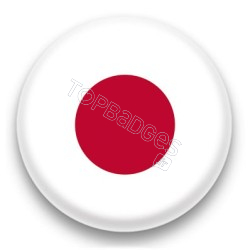 Badge : Drapeau Japon