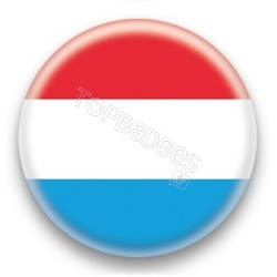 Badge Drapeau Luxembourg