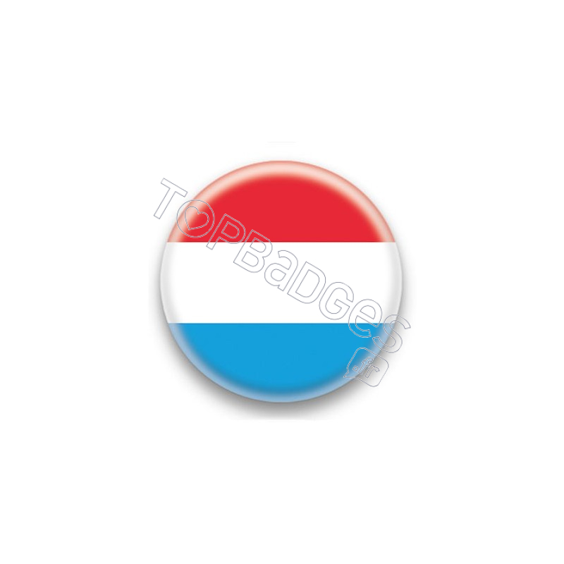 Badge Drapeau Luxembourg