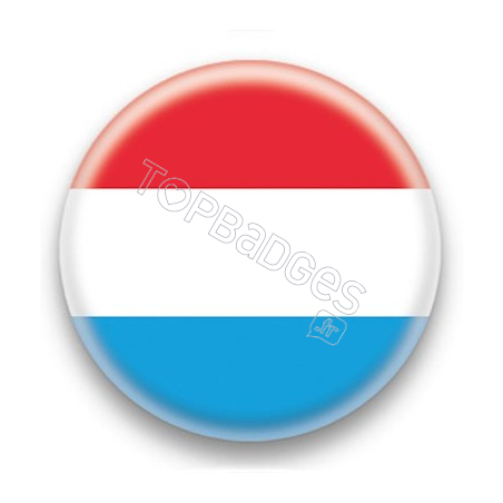 Badge Drapeau Luxembourg