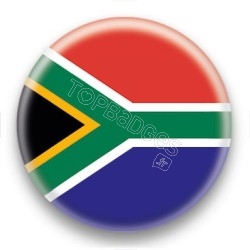 Badge Drapeau Afrique du Sud