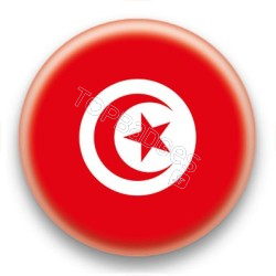 Badge Drapeau Tunisie