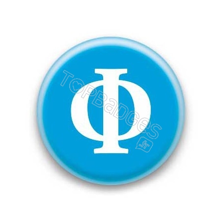 Badge Lettre grecque PH