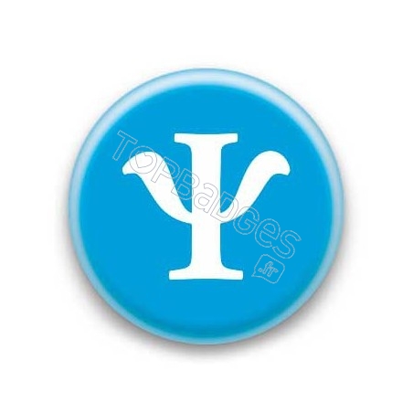 Badge Lettre grecque PS