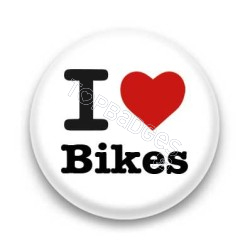 Badge I Love Bikes