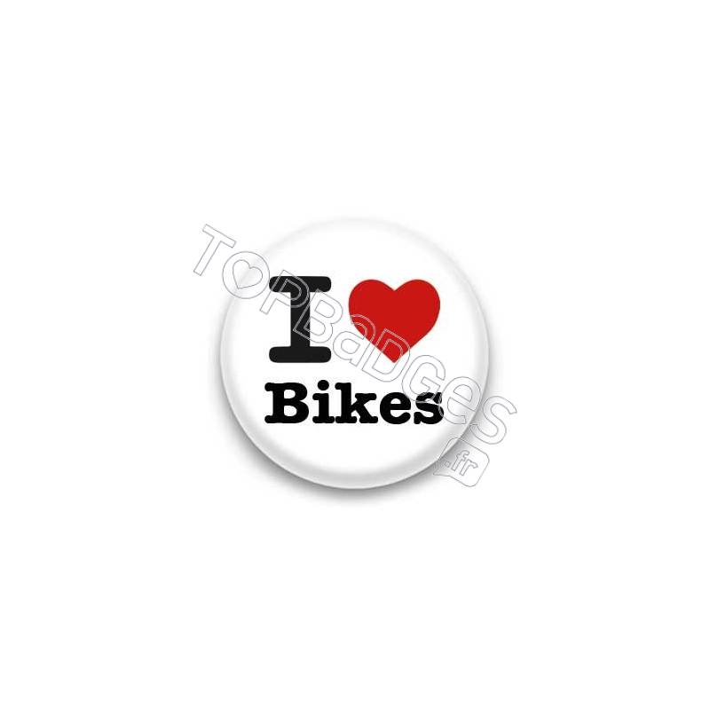 Badge I Love Bikes