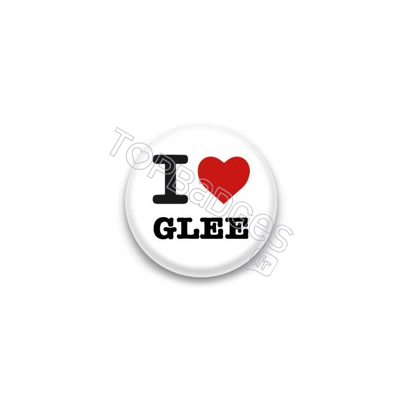 Badge I Love Glee