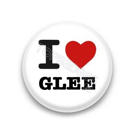 Badge I Love Glee