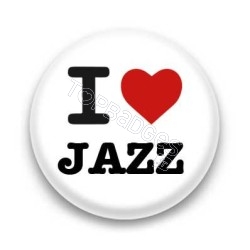 Badge I Love Jazz