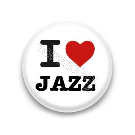 Badge I Love Jazz