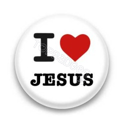 Badge I Love Jesus