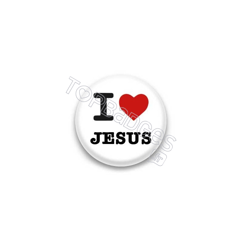 Badge I Love Jesus