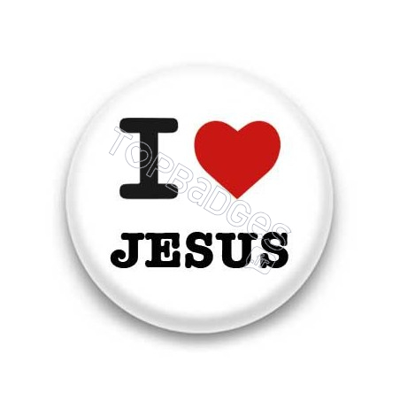 Badge I Love Jesus